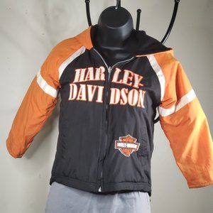 Children's Harley Davidson Coat Jacket Reversable
